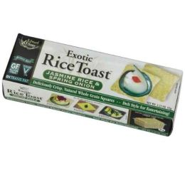 Edward & Sons Spring Onion Brown Rice Toast (12x2.25 Oz)