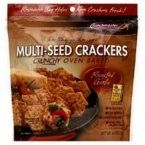 Crunch Master Roasted Garlic Multiseed Cracker (12x4.5 Oz)