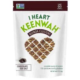 I Heart Keenwah Quinoa Cluster Chocolate Sea Salt  (6x4 OZ)