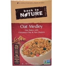 Back To Nature Granola Cereal Oat Medley (6x10 OZ)