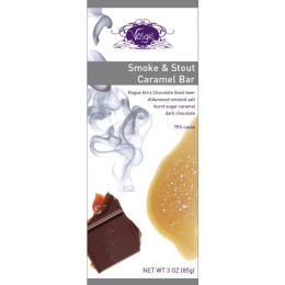 Vosges Smoke & Stout Caramel Bar  (12x3 OZ)