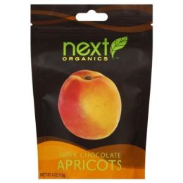 Next Organics Dark Chocolate Apricots (6x4 OZ)