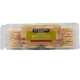Sesmark Foods Brown Rice Rice Thins (6x3.2 Oz)